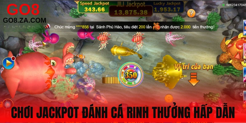 Game bắn cá Go8 được yêu thích bậc nhất